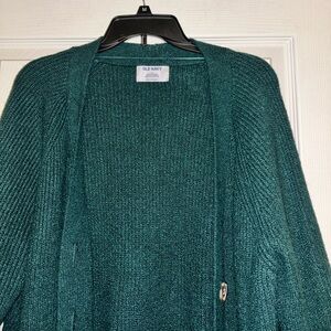 Old Navy Women's Teal Cardigan